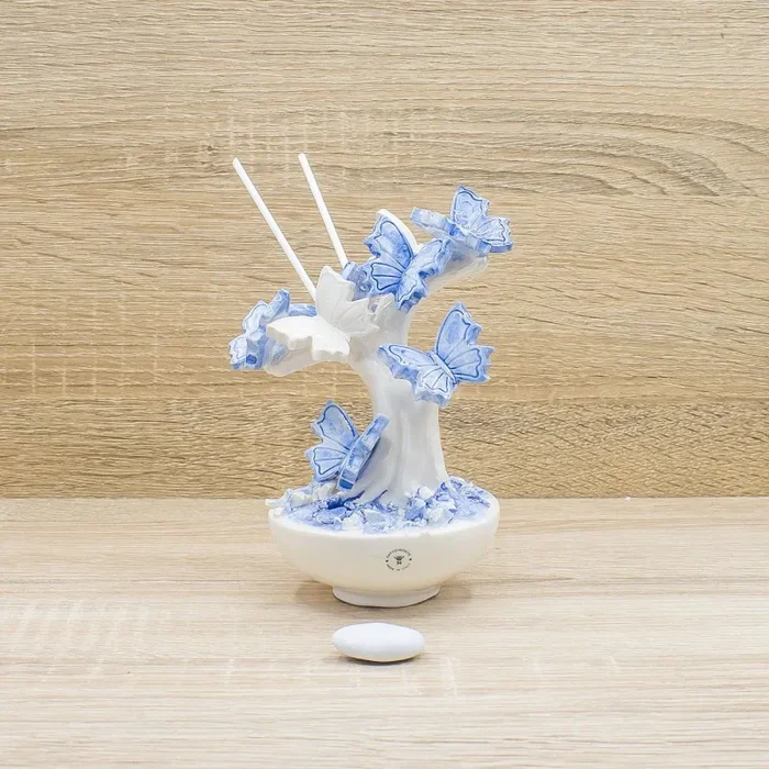 Profumatore Albero con Farfalle Blu Pienne Design