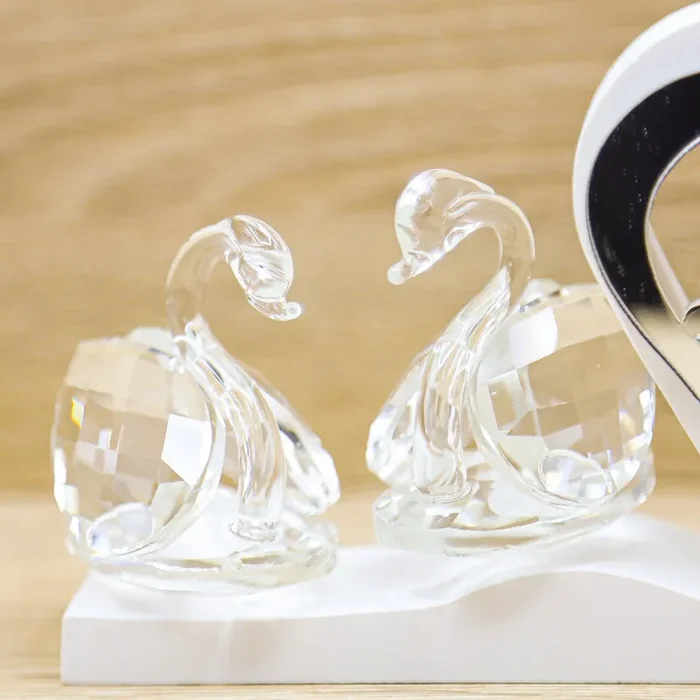 Profumatore Cuore con Mappamondo e Cigni Sconti - immagine 2