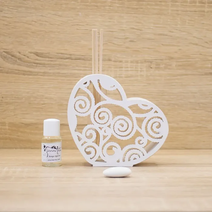 Profumatore Cuore Lully Argenti