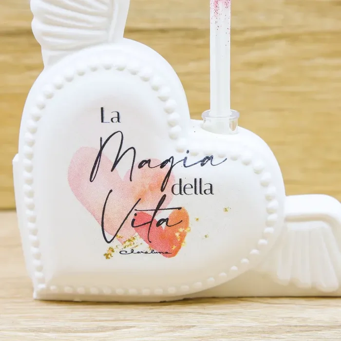 Profumatore Cuore Rosa con Ali Claraluna - immagine 2