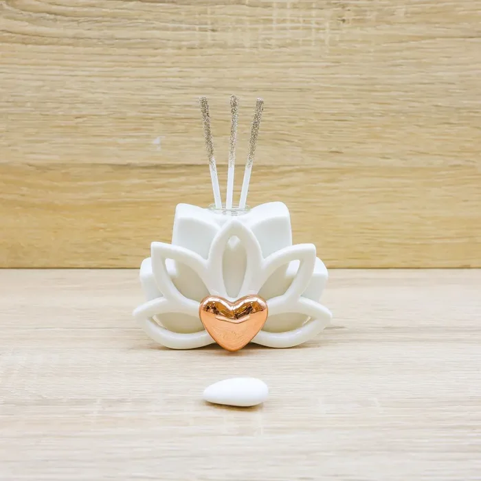 Profumatore Fiore di Loto Oro Rosa Claraluna