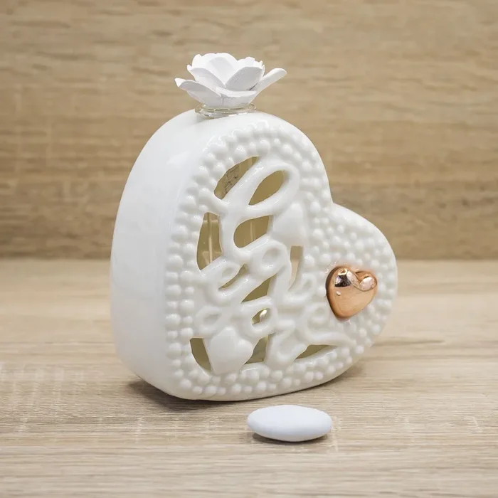 Profumatore Led Cuore Piccolo “Love You” Claraluna - immagine 3