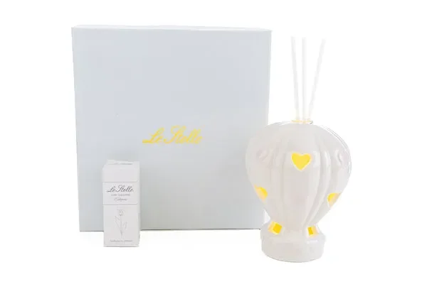 PROFUMATORE MONGOLFIERA LED ROSA (8.5X11CM) Saldi