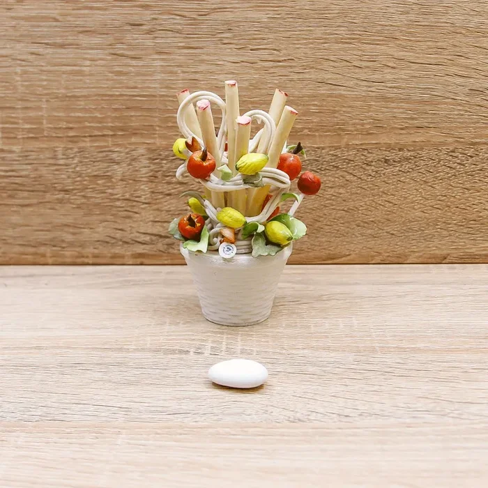 Profumatore Vaso Linea Frutta Porcellana di Capodimonte Vendita calda online