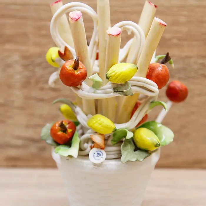 Profumatore Vaso Linea Frutta Porcellana di Capodimonte Vendita calda online - immagine 2