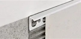 PROTERMINAL profilo ad L Alluminio Brillantato Cromo“