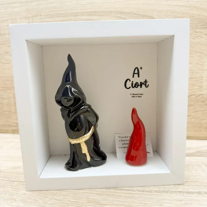 Quadretto Munaciello Bella Napoli - immagine 2