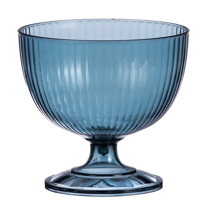 Regalo Italiano Coppa Plastica Pangar Ass. D 11 Cm H 10,5 Cm Grigio Blu o Porpora 1 Pz Sconti