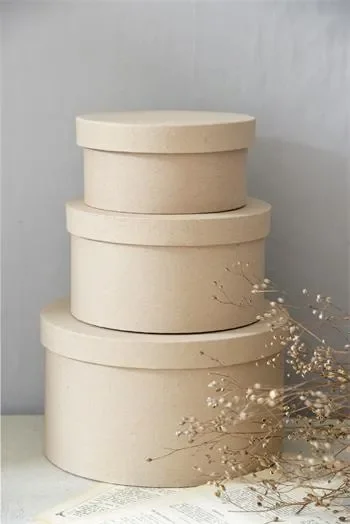 Round Box Set – 3 Pezzi