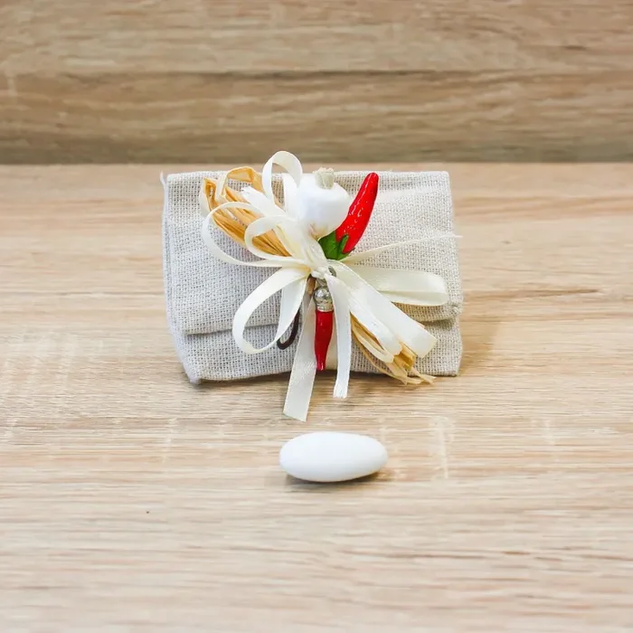 Sacchetto Pochette Tortora Linea Fortuna