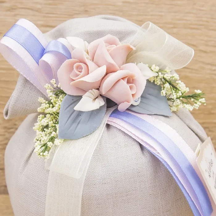 Sacchettone con Rose e Sali Profumati La Vie en Rose - immagine 2