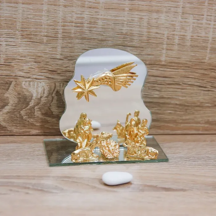 Sacra Famiglia Oro con Specchio Via Margutta Online ora