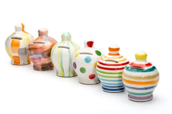 SALVASOGNI SERAFINO DIPINTO DIAM.5CM H.6CM Moda