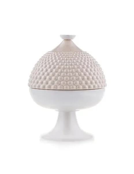 SCATOLA CON COPERCHIO AVANA IN CERAMICA (8X11CM) Vendita calda