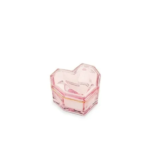 SCATOLA CUORE PICCOLA IN VETRO CIPRIA (8x8x4,7cm)