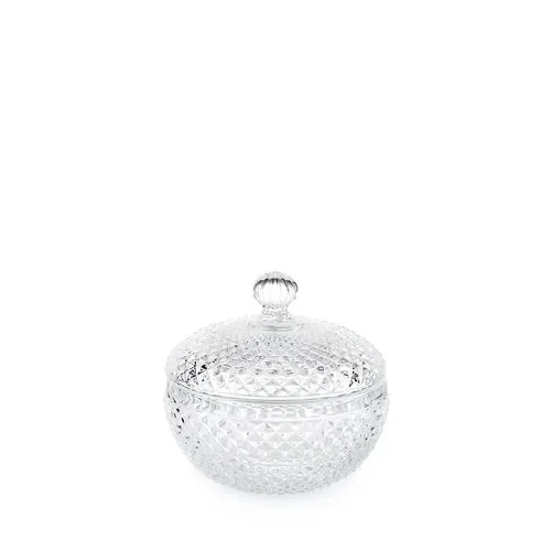 SCATOLA IN VETRO (9x9xh.8.5cm)