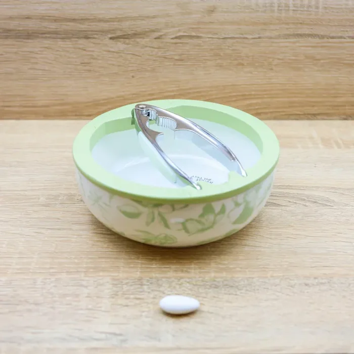 Schiaccianoci Floreale Verde “Linea Flora” Madrhélen