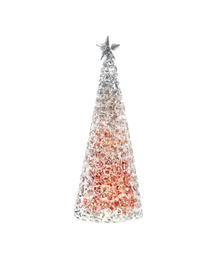 Sompex Glamor Lampada Decorativa Natale H 33 Cm Rossa