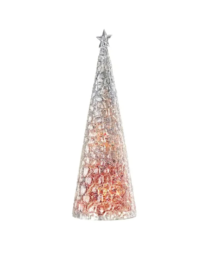 Sompex Glamor Lampada Decorativa Natale H 44 Cm Rossa