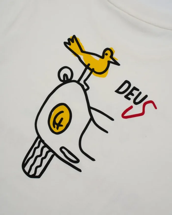 Specter Rare Birds Tee Pristine White – Deus Ex Machina