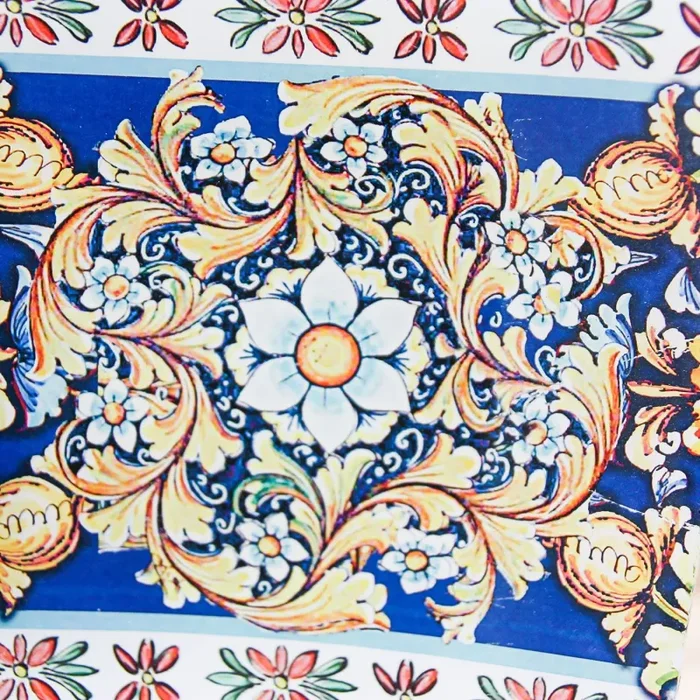 Svuotatasche Floreale in Blu Prendimi per Mano Solidale - immagine 3