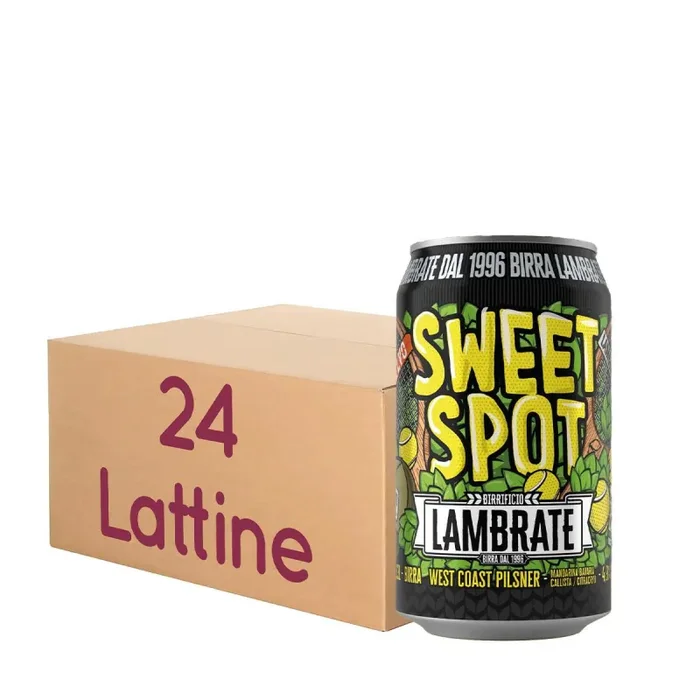 Sweet Spot Lambrate Collab. Elvo – West Coast Pilsner – LATT. 33 Cl KIT 24
