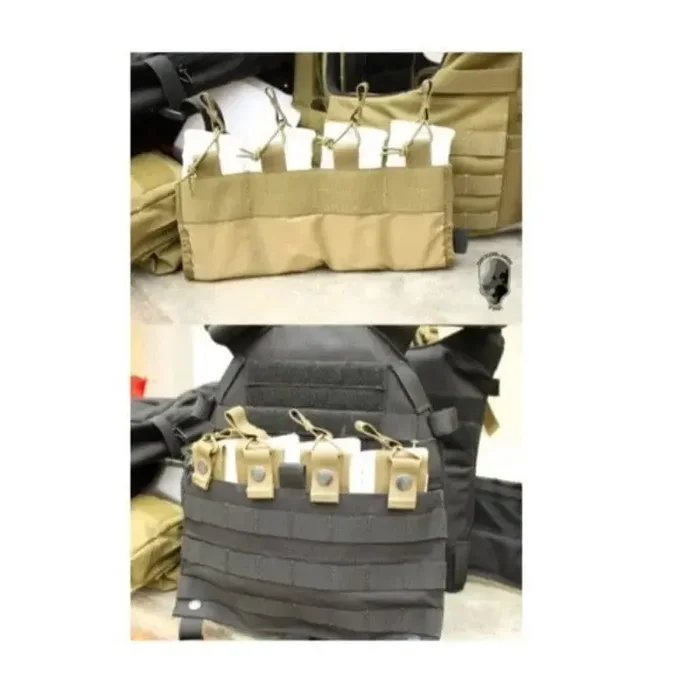 Tasca interna porta caricatori quadrupla tmc tan