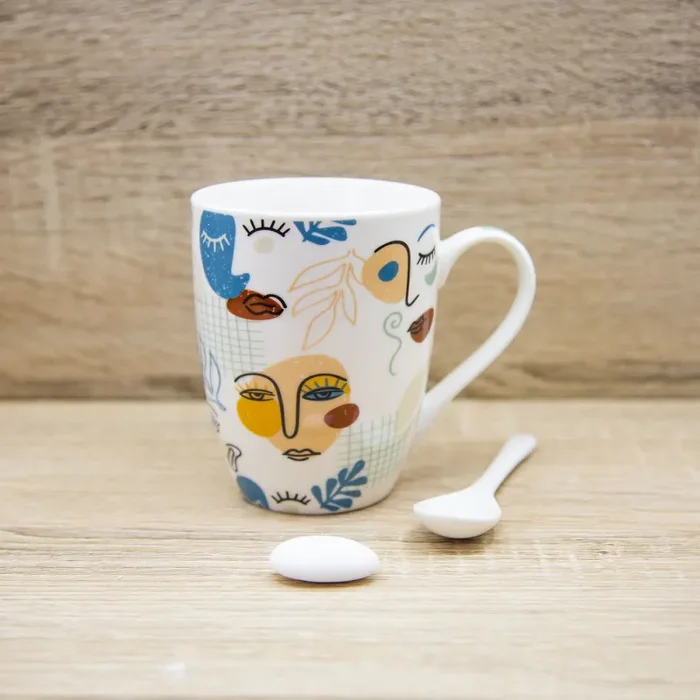 Tazza con Volti Enesco In saldo