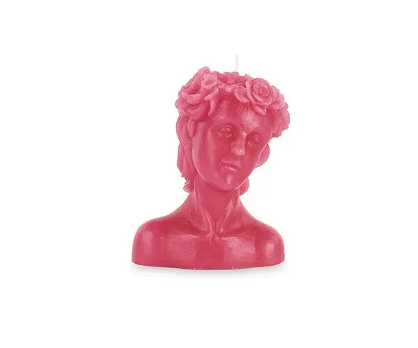 Tono Su Tono Candela Viso Donna H 115 Mm Amarena