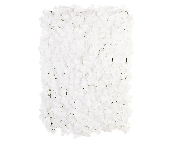 Tono Su Tono Pannello Ortensia 60 x 40 Cm Bianco