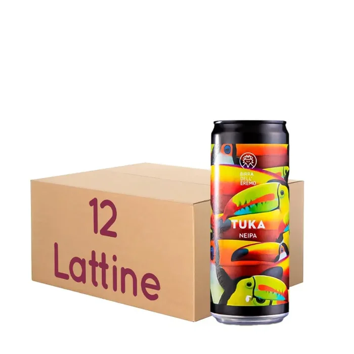 Tuka Birra dell’Eremo – New England IPA – LATT. 33 Cl KIT 12