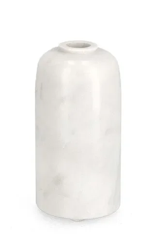 VASO BIANCO IN MARMO (Ø7,5x15h)