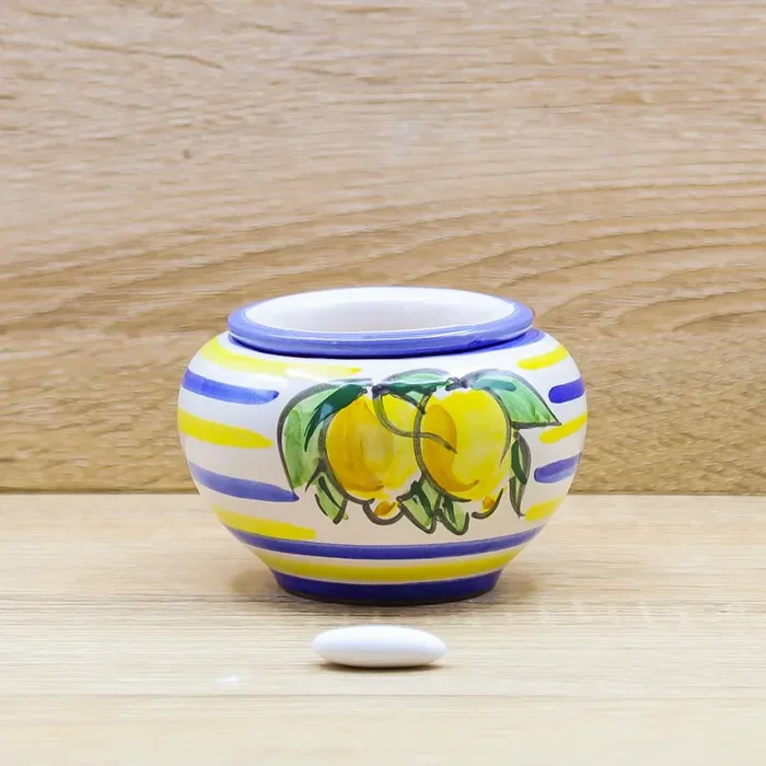 Vaso decoro Vietrese Il Borgo di Vietri Fornitura