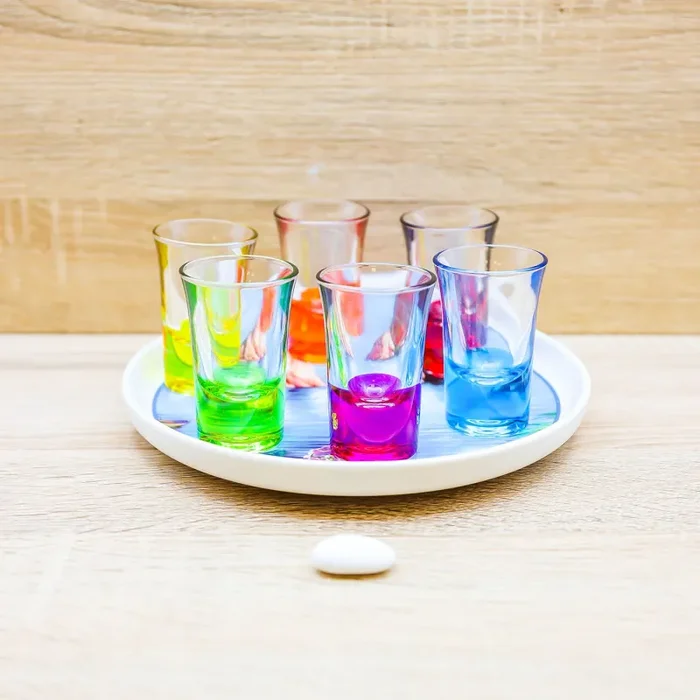 Vassoio con 6 Bicchieri “Linea Capri” - immagine 3