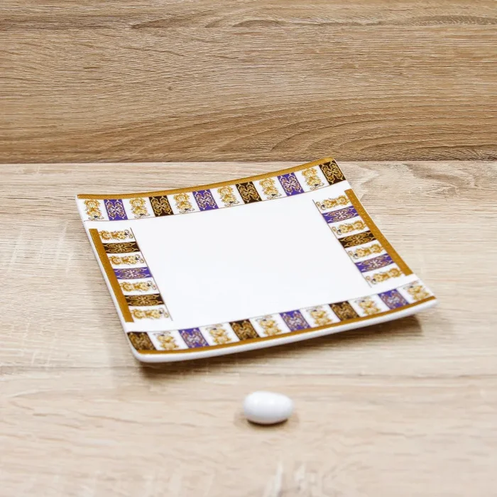 Vassoio Quadrato “Flower Decor” Caroline