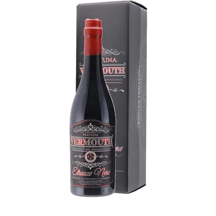 Vermouth Etrusco Nero Astucciato – Tenuta Fertuna