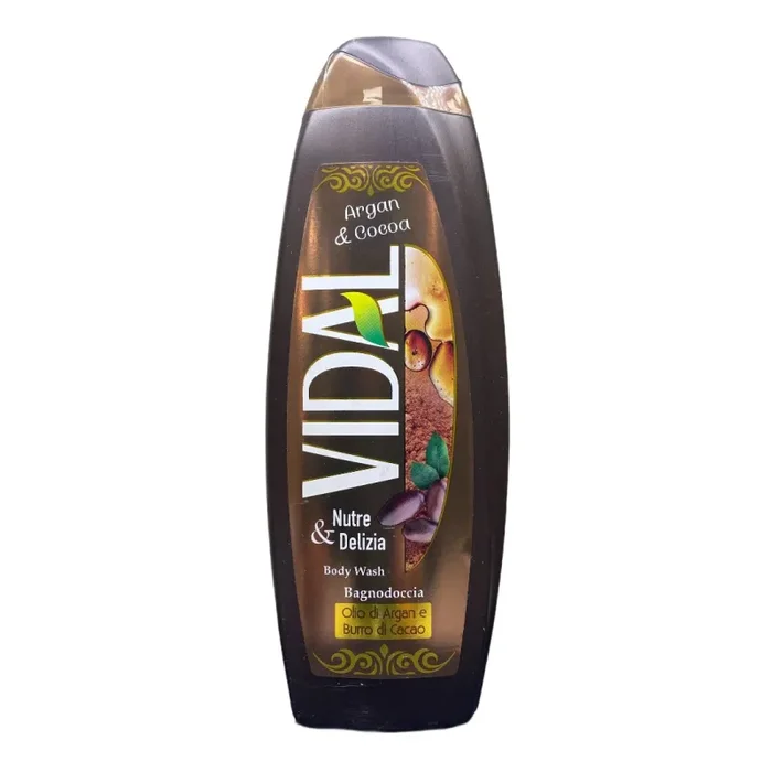 Vidal bagno doccia argan e cocoa 500 ml
