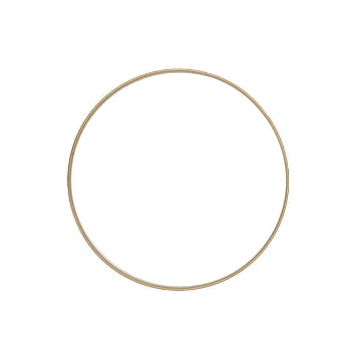 Vimin Box Anello Metallo D 20 Cm Oro