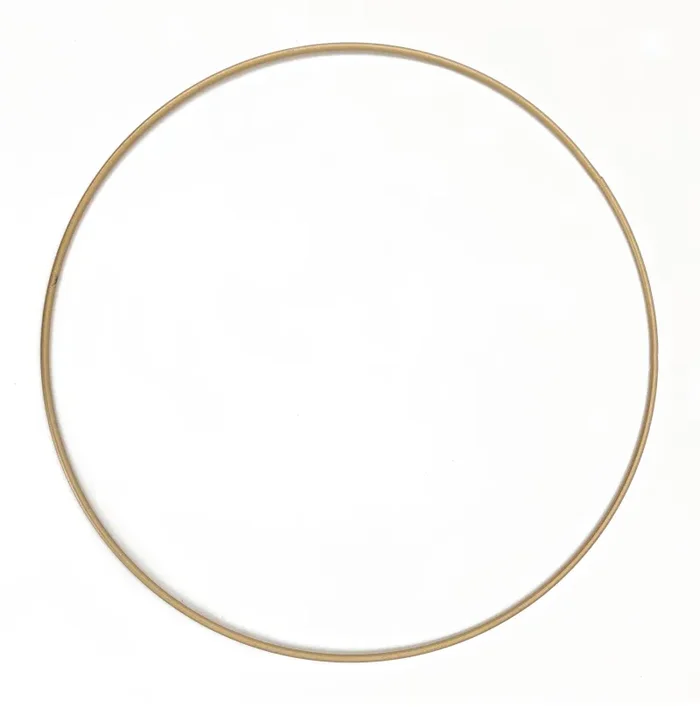 Vimin Box Anello Metallo D 40 Cm Oro