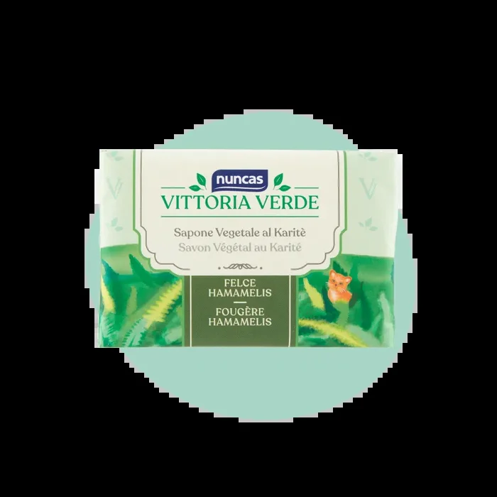 Vittoria Verde Saponi Cremosi Felce e Hamamelis – 125g
