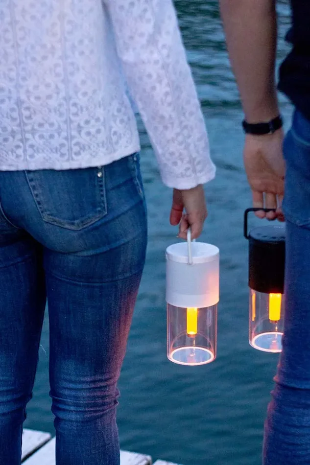 WD LifeStyle Speaker Lanterna Bluetooth Luce LED Calda Bianco Funzione Powerbank - immagine 3