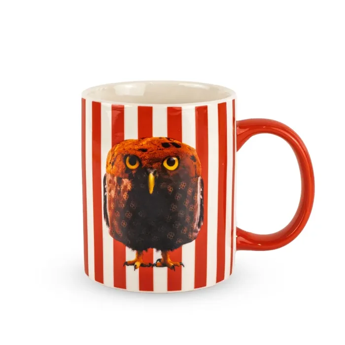 WD LifeStyle Tazza New Bone China 330 Ml Decoro Panettone Natale