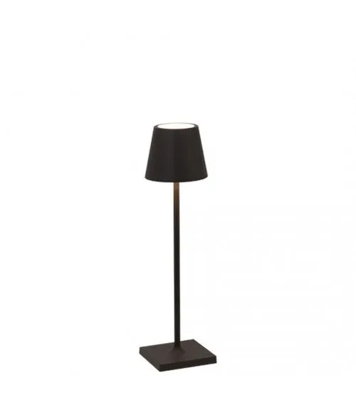 Zafferano Poldina Pro Micro Nero – Lampada da Tavolo a Led H27.5cm Saldi