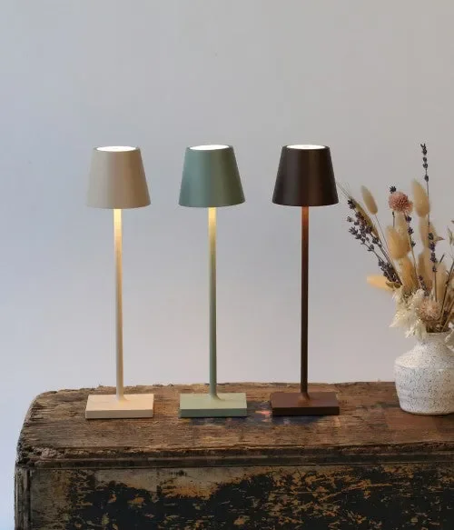 Zafferano Poldina Pro Micro Rosso – Lampada da Tavolo a Led H27.5cm - immagine 2