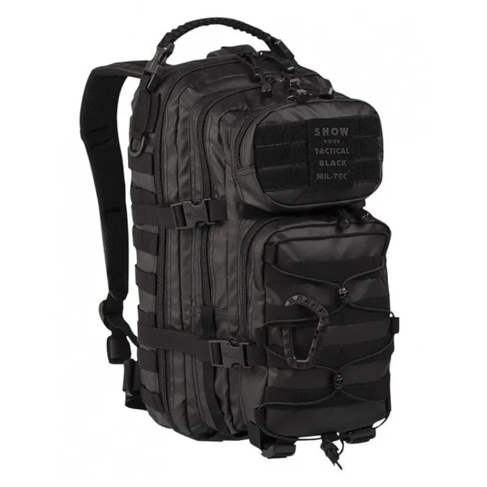 Zaino Tattico US Assault Pack 25 litri Tactical Black – Miltec