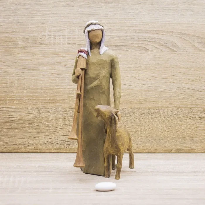 Zampognaro Set Natività Willow Tree