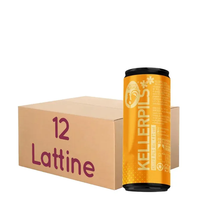 Zoe Birra dell’Eremo – Keller Pils – LATT. 33 Cl KIT 12