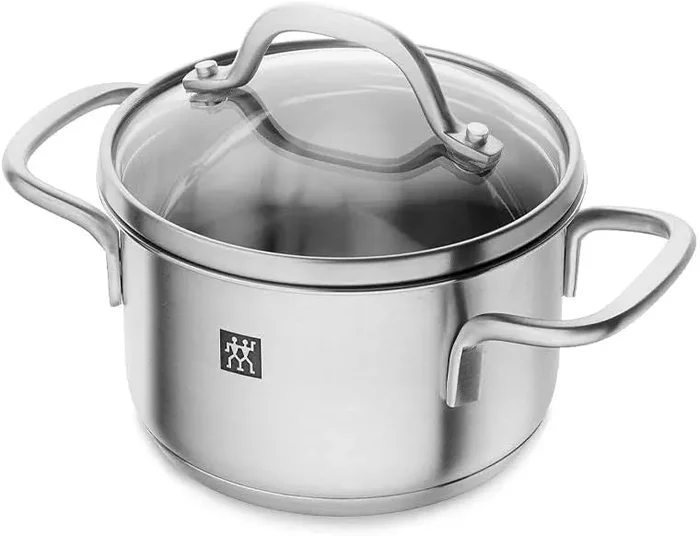 Zwilling Casseruola Acciaio Inox con Coperchio D 12 Cm Moda